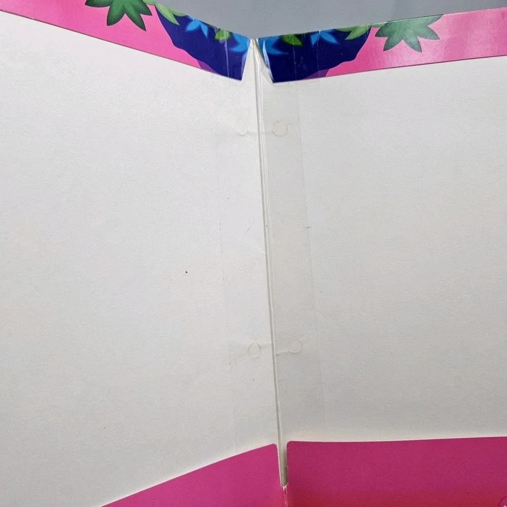 Vintage Lisa Frank Aloha Tigers 3 Ring Binder Folder Stuart Hall 90s